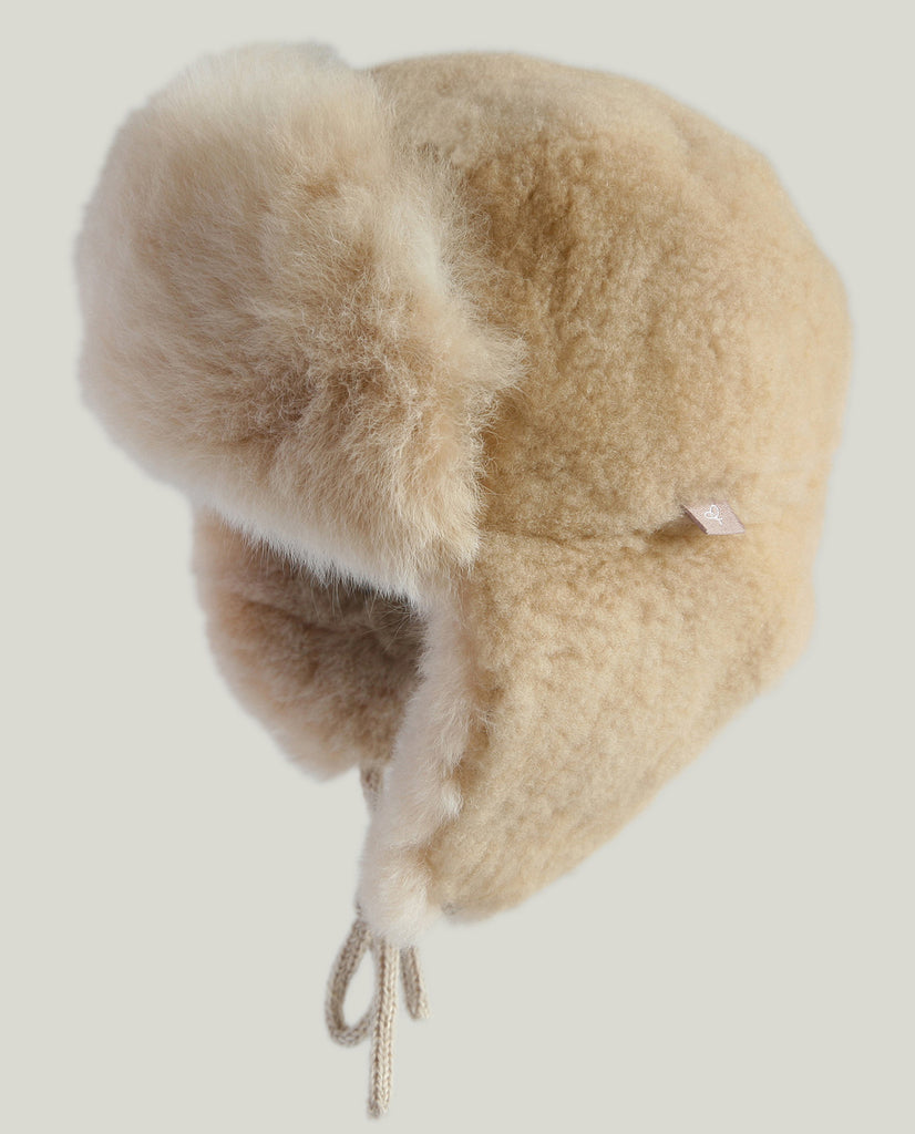 ALPACA FUR TRAPPER HAT