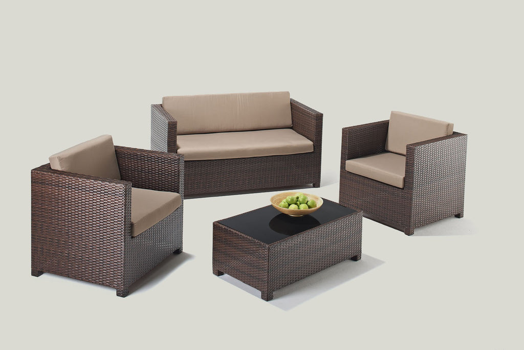 SANTIAGO RATTAN SOFA SET